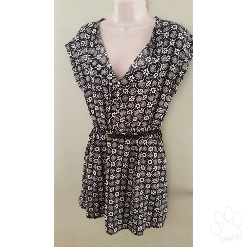 Black & White mini dress